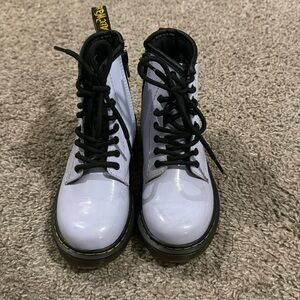 Kids Purple Doc Martens